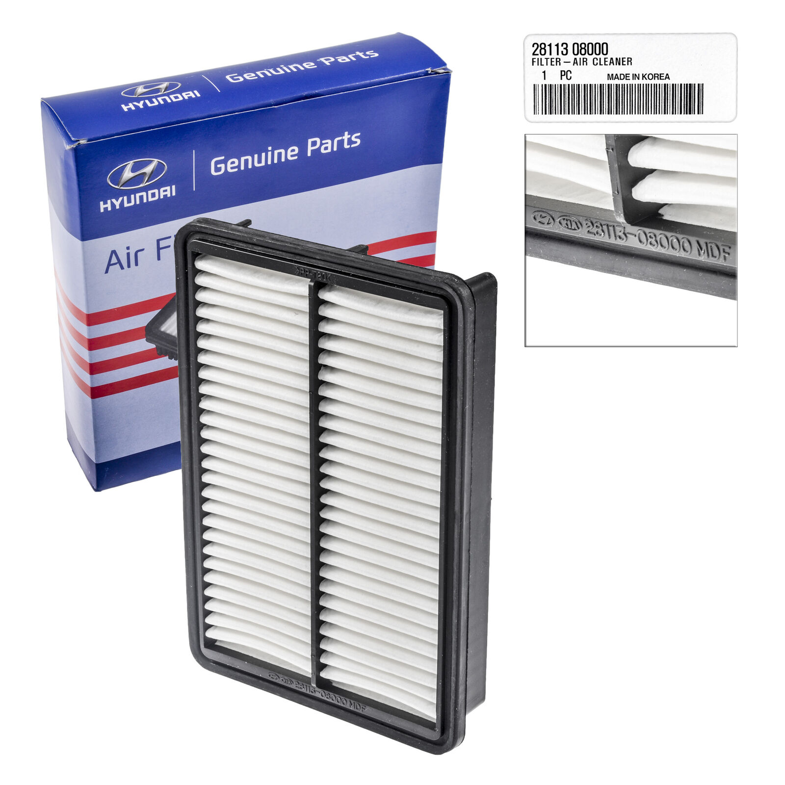 Air Filter Hyundai 08000 - KSA MOTORS OPC