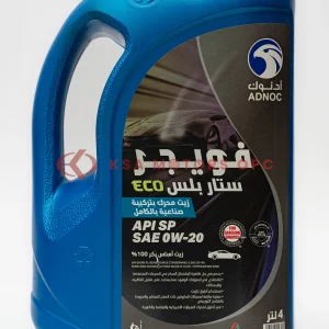 ADNOC Voyager Star Plus Eco 0W-20 4L front view