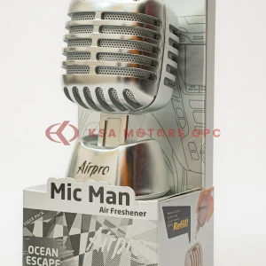 Airpro Mic Man Air Freshener Ocean Escape front view