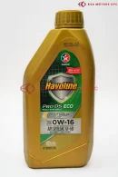 Caltex Havoline 0W-16 – 1L front view