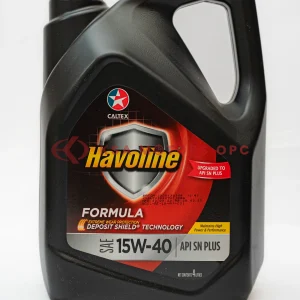 Caltex Havoline Formula 15W-40 – 4L front view