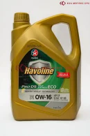 Caltex Havoline Pro DS 0W-16 Fully Synthetic – 3L front view