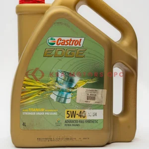 Castrol Edge Advanced Full Synthetic 5W-40 – 4L front view