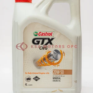 Castrol GTX CNG 20W-50 – 4L front view