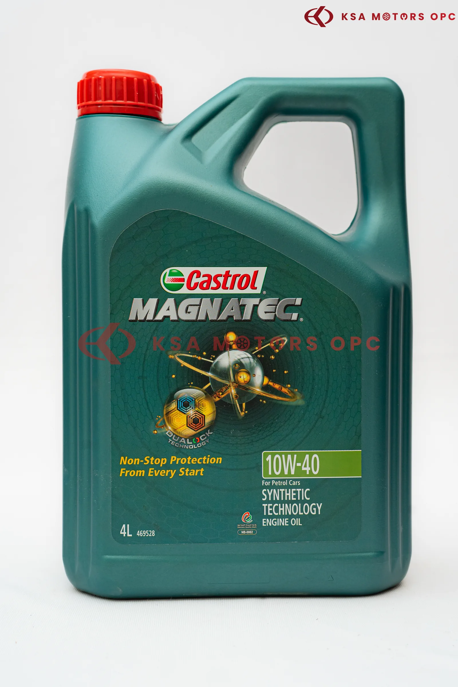 Castrol Magnatec Synthetic Technology 10W-40 – 4L front view