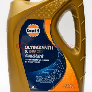 Gulf Ultrasynth X 0W-20 – 4L front view