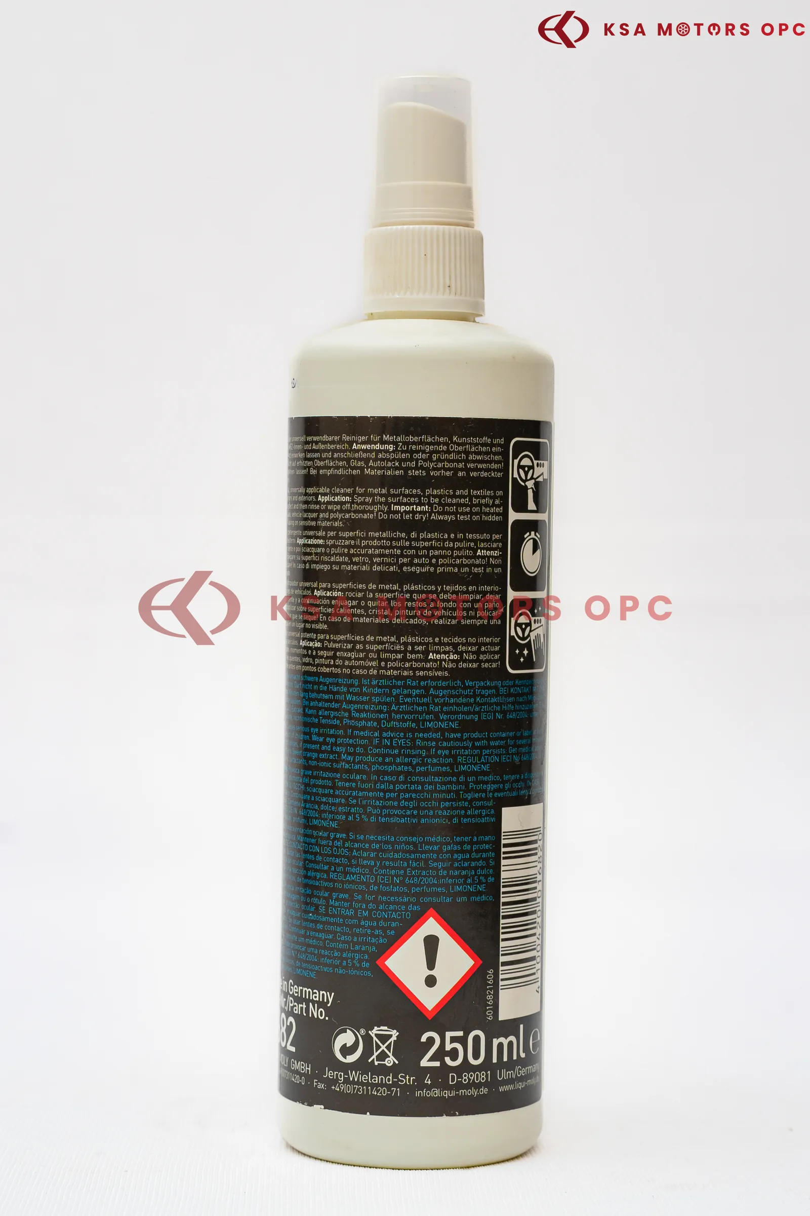 Liqui Moly SUPER K CLEANER back view