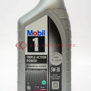 Mobil 1 5W-30 Advanced Full Synthetic -1L front view