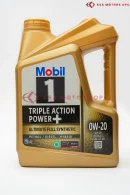 Mobil 1 Triple Action Power+ Ultimate Full Synthetic 0W-20 – 4L front view