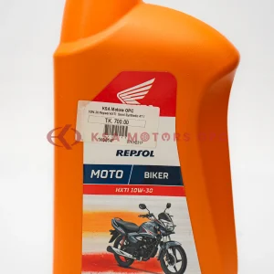 Repsol Moto Biker 10W-30 4T Semi Synthetic -1L front view