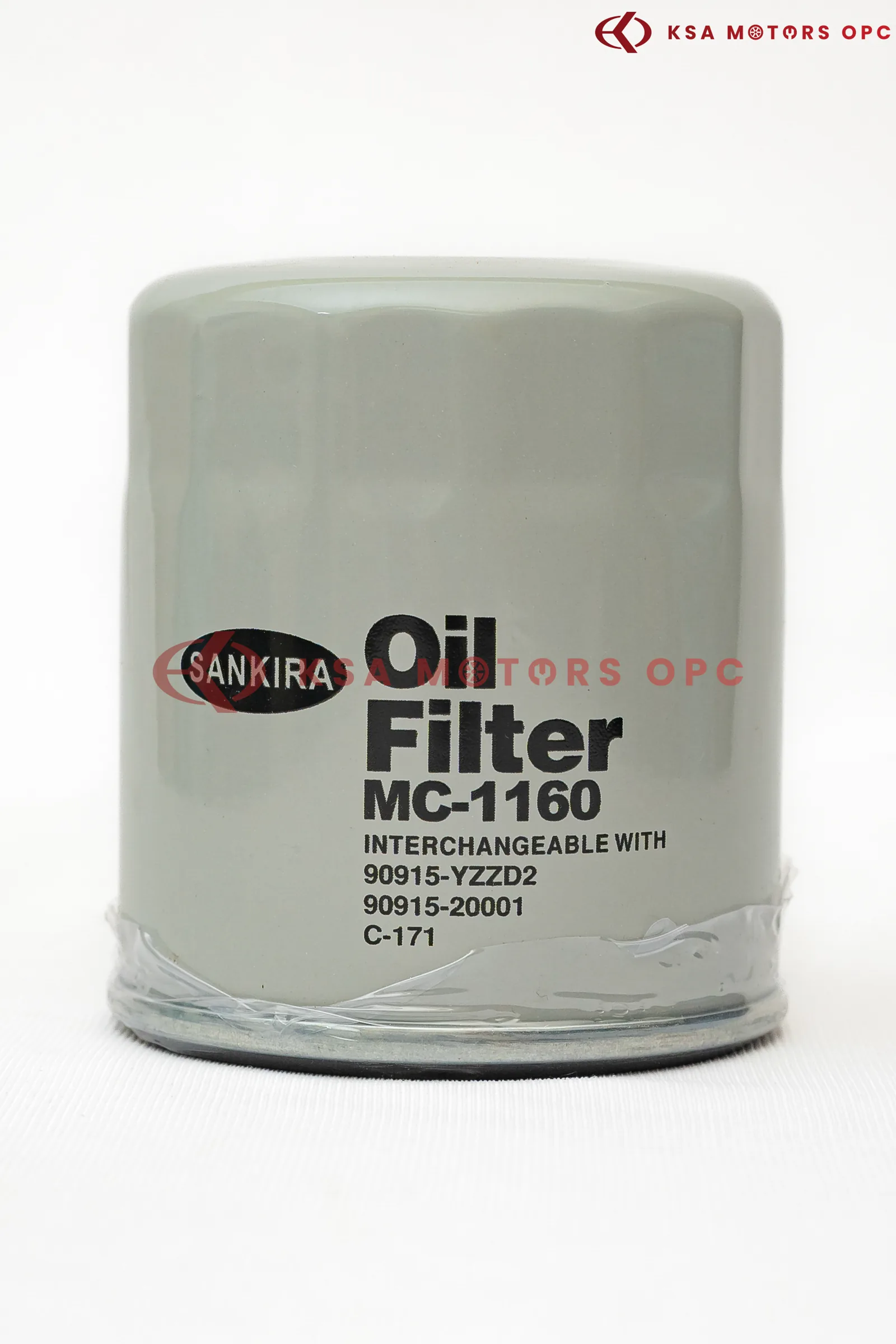 Sankira MC-1160 Oil Filter front view