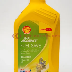 Shell Advance Fuel Save 10W-30 4T – 1L front view