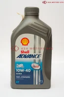 Shell Advance Ultra 4T 10W-40 100% Synthetic – 1L front view