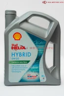 Shell Helix Hybrid Fully Synthetic 0W-20 – 4L front view