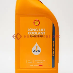 Shell Long-Life Coolant Ready to Use 1L – Red front view