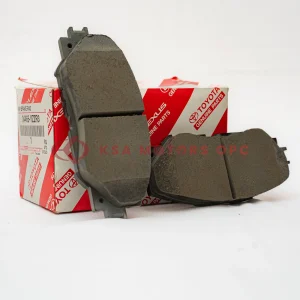 Toyota 04465-YZZR3 Front Disc Brake Pad front view