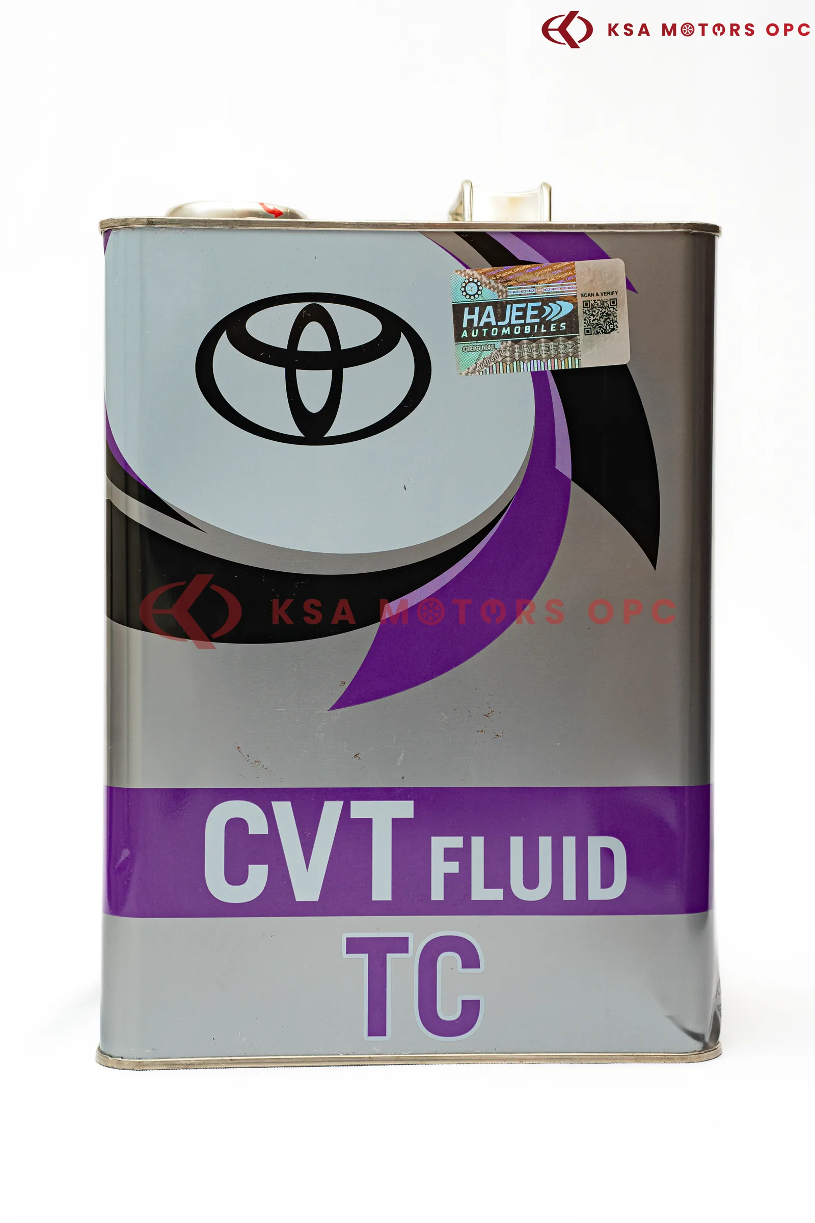 Toyota CVT FLUID TC front view