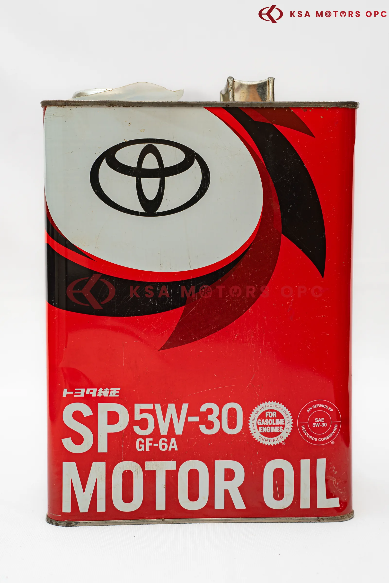 Toyota SP Motor Oil 5W-30 GF-6A front view